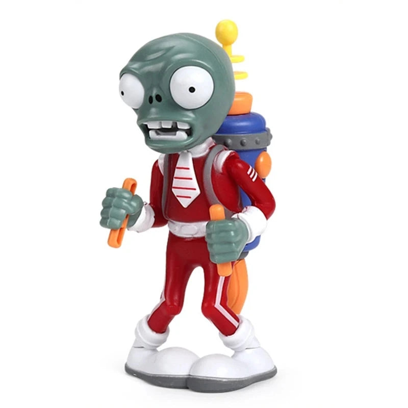 Bonecos Plants vs Zombies Dr Zomboss Yeti Peashooter Chomper e Girassol