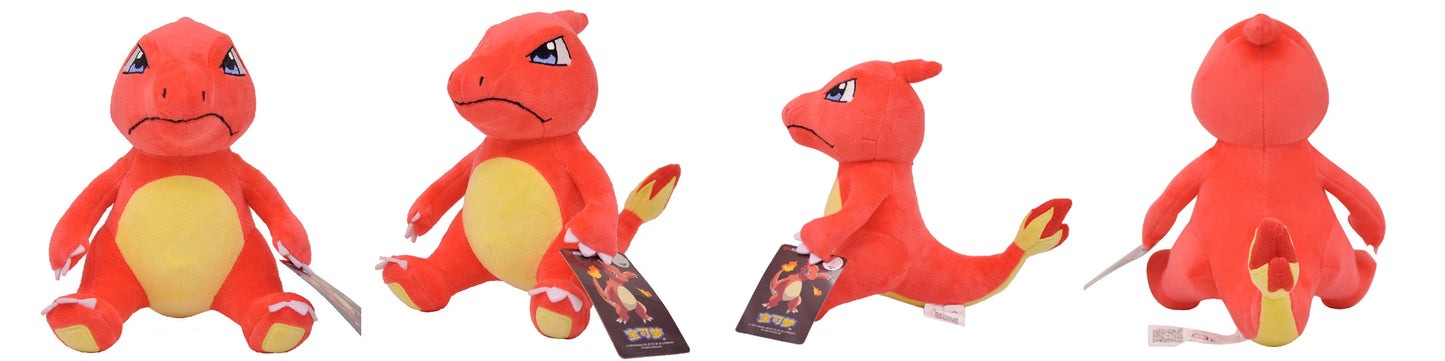 Pelúcia Pokémon de Alta Qualidade com Etiqueta Pikachu Charmander Squirtle Bulbasaur
