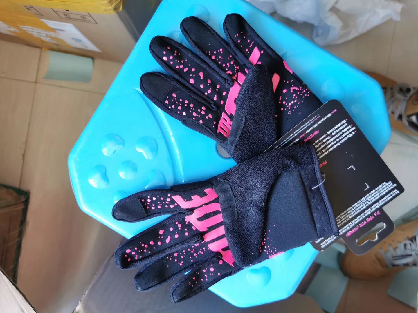 Luvas de Proteção para Motocicleta BTT Downhill MX MTB Conforto e Resistência