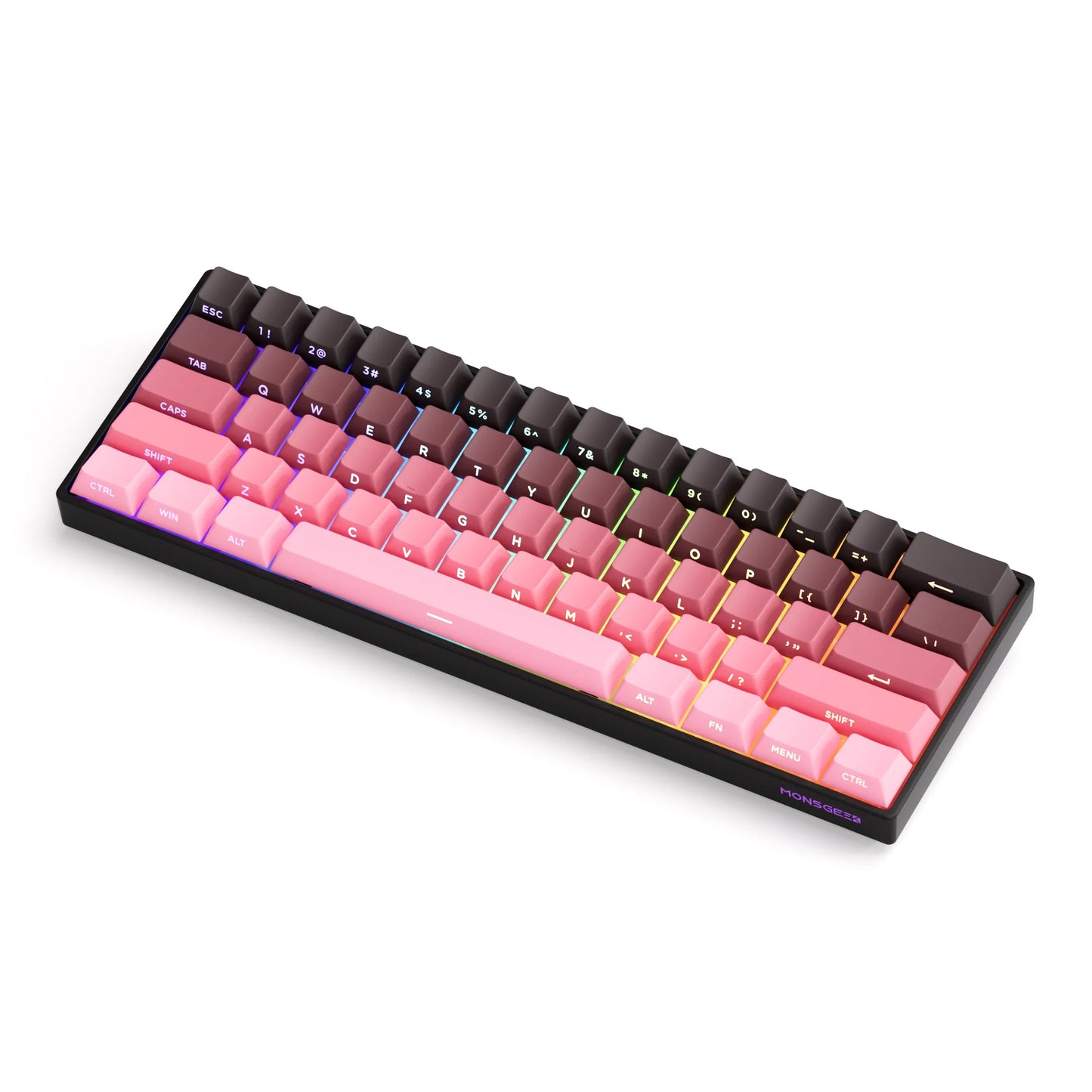 Akko MonsGeek FUN60 Teclado Gamer 60 Porcento Interruptor Magnético Gatilho 0.01mm