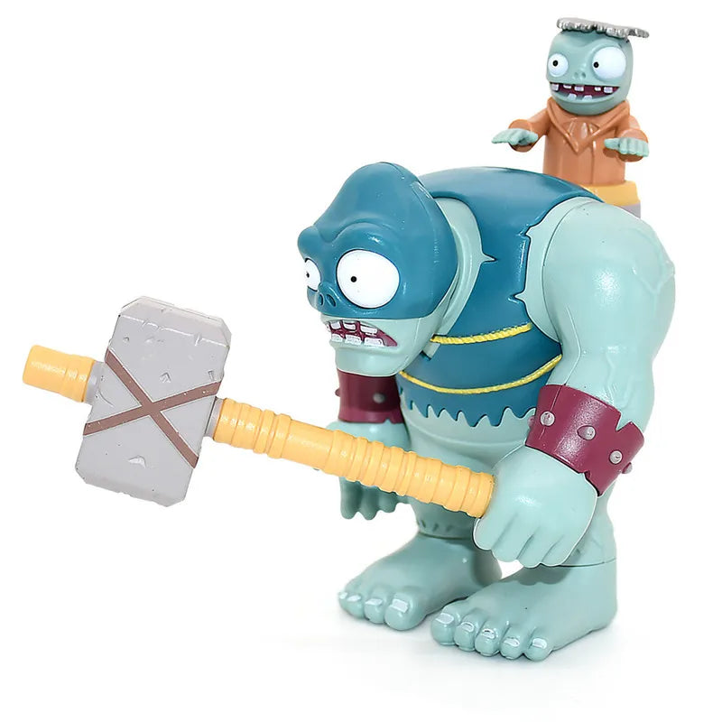 Brinquedos Plants vs Zombies com Bonecos de Ação Planta Robô Gigante e Zumbi