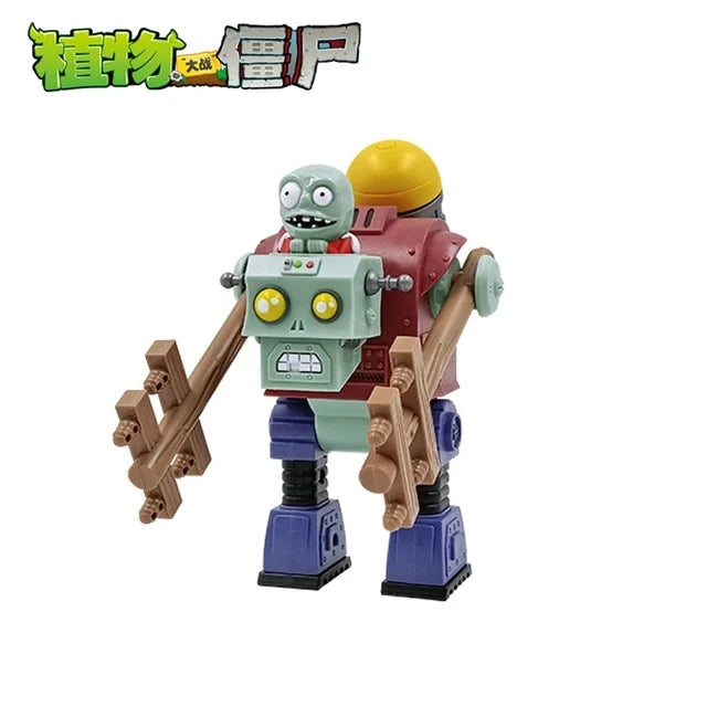 Bonecos Plants vs Zombies Dr Zomboss Yeti Peashooter Chomper e Girassol