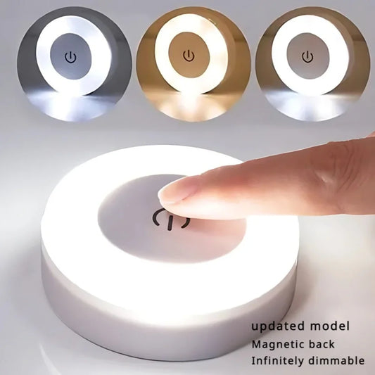 Luz Noturna Recarregável para Ambientes Internos Decoração Charmosa e Iluminação Suave