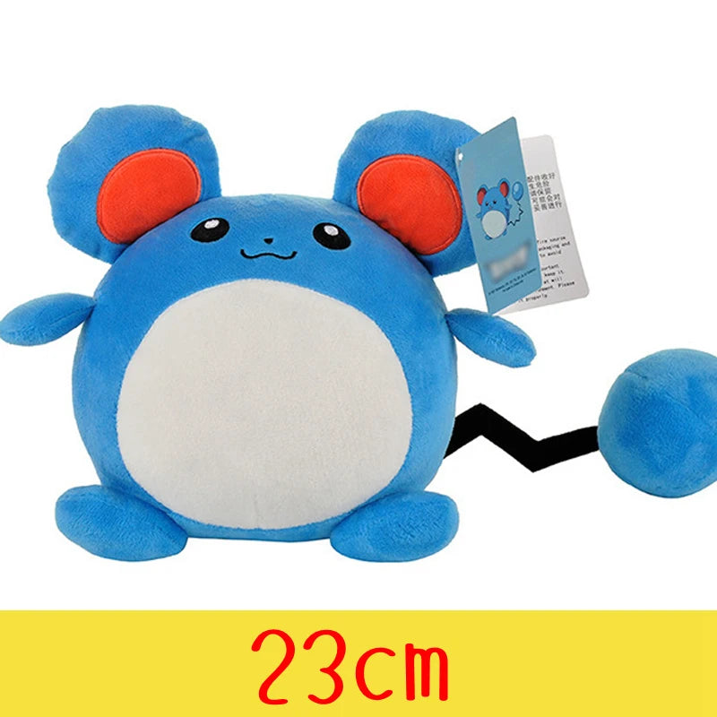 Pelúcia Pokémon de Alta Qualidade com Etiqueta Pikachu Charmander Squirtle Bulbasaur