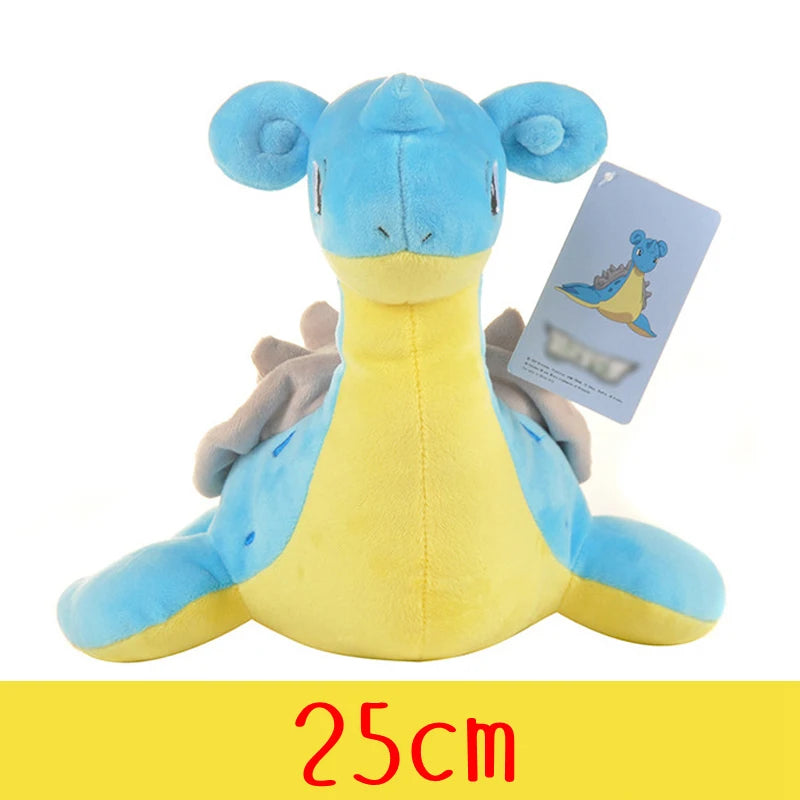 Pelúcia Pokémon de Alta Qualidade com Etiqueta Pikachu Charmander Squirtle Bulbasaur