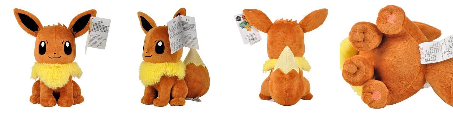Pelúcia Pokémon de Alta Qualidade com Etiqueta Pikachu Charmander Squirtle Bulbasaur