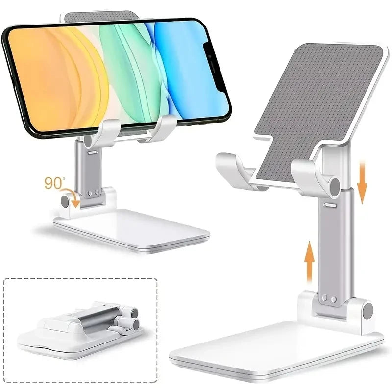 Suporte de mesa para celular, ajustável para iPhone, iPad, Xiaomi, tablet, mesa. Suporte universal para celular