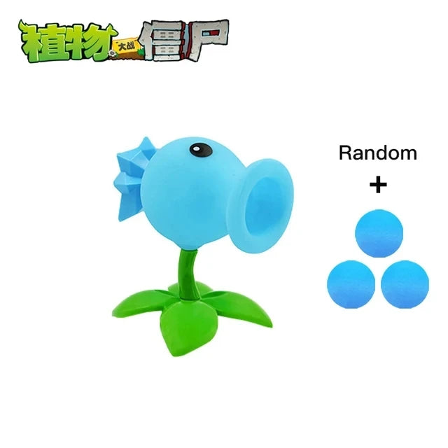 Bonecos Plants vs Zombies Dr Zomboss Yeti Peashooter Chomper e Girassol