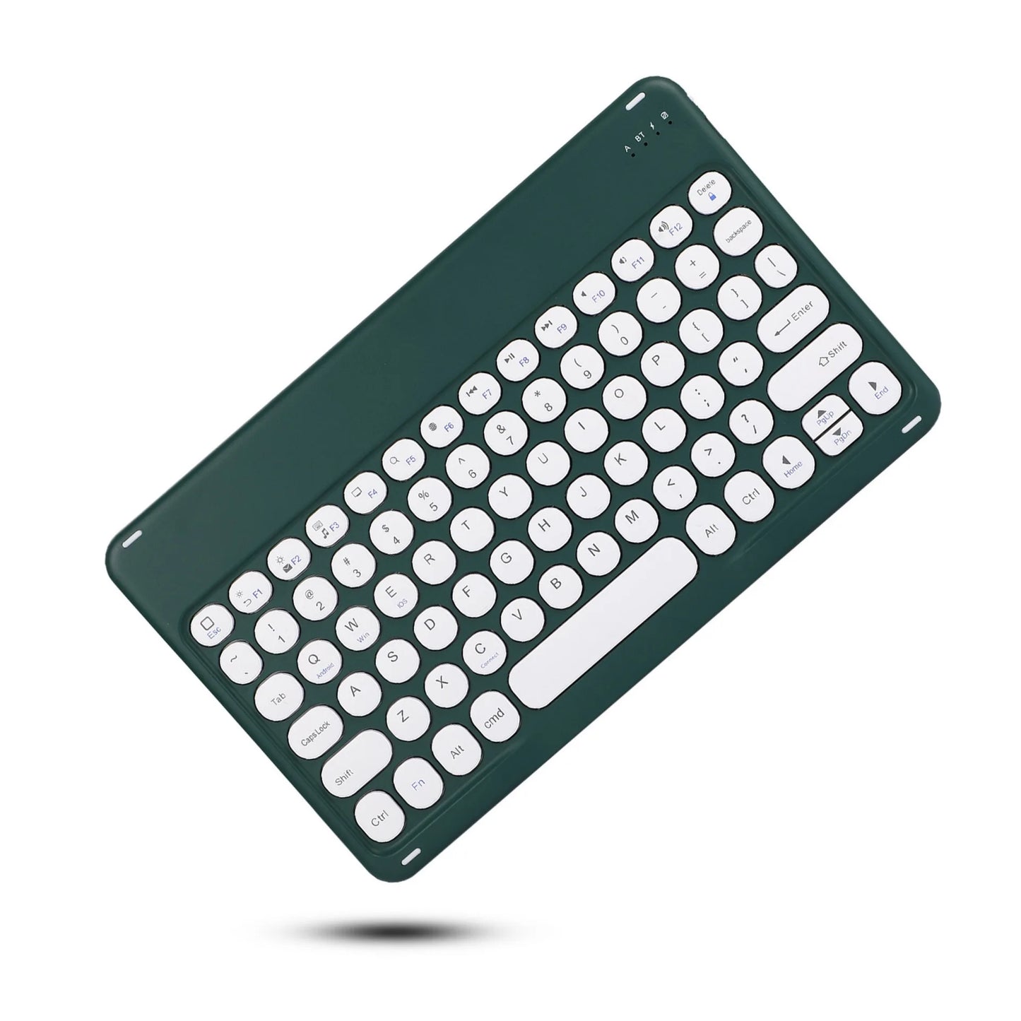 Teclado Recarregável Bluetooth 10 Polegadas Espanhol Inglês Para Tablet e Notebook