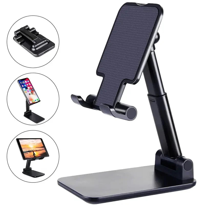 Suporte de mesa para celular, ajustável para iPhone, iPad, Xiaomi, tablet, mesa. Suporte universal para celular