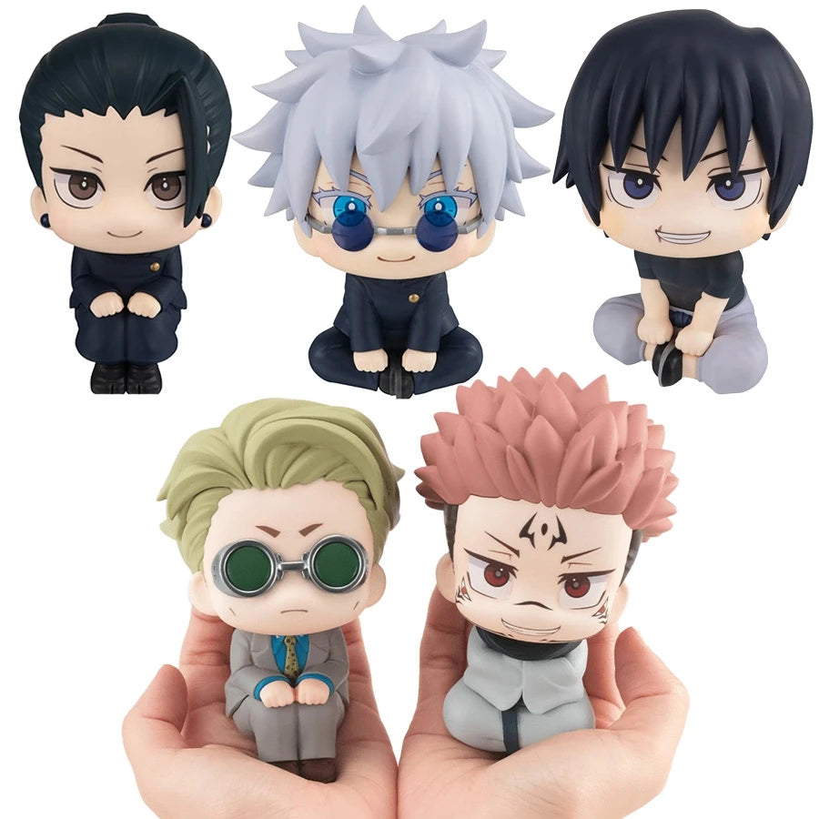 Boneco Jujutsu Kaisen 10 cm Satoru Gojo Geto Suguru Toji Fushiguro Okkotsu Yuta Action Figure