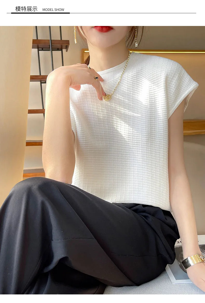 Camiseta Feminina Verão Oversize Gola O Manga Curta Estilo Casual e Confortável